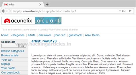 Manual SQL Injection Exploitation Step by Step - Hacking Articles