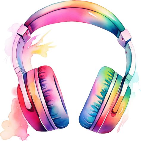 Headphones Clipart PNG - Etsy