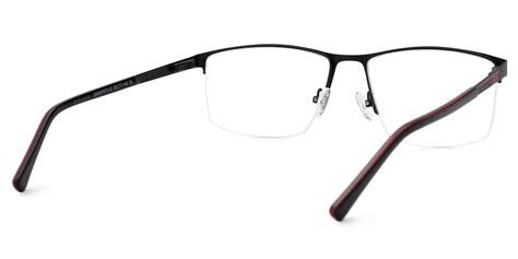 Graniela Eyeglasses in Rectangle Black Frame | Zeelool