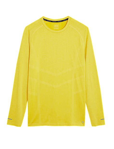 Buy Seam Free Long Sleeve Training T-Shirt at Marks & Spencer