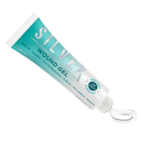 SILVEX® Wound Gel - 0.5 oz - First Aid Plus More