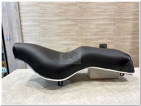 Royal enfield standard battalion reborn classic seat in black – Royal ...