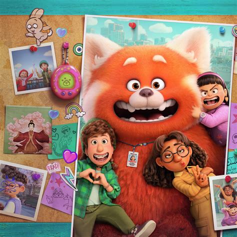 Pixar Wallpaper 4K, Turning Red, 2022 Movies