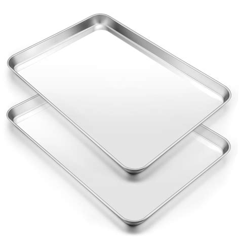"Vesteel 2Pcs 20""x14""x1"" Stainless Steel Cookie Sheet, Heavy Duty ...