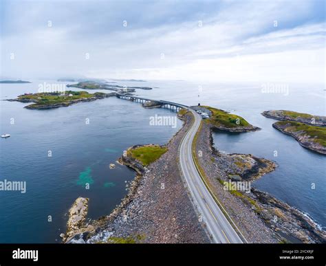 Aerial atlantic ocean road hi-res stock photography and images - Alamy