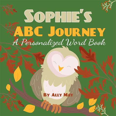 Sophie's ABC Journey: A Personalized Word Book - Trendy children's book ...