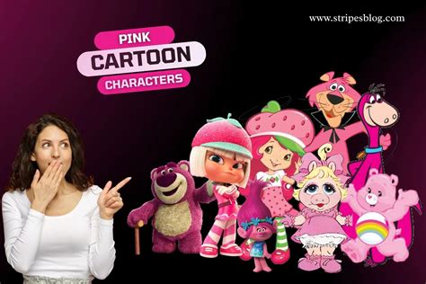 100+ Popular Pink Cartoon Characters & Their Fun Facts