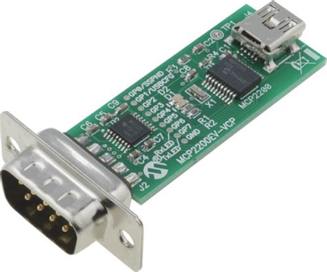 MCP2200 USB To RS232 Demo Board :: Logic Power
