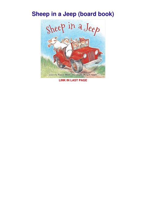 PPT - READ [PDF] Sheep in a Jeep (board book) PowerPoint Presentation ...