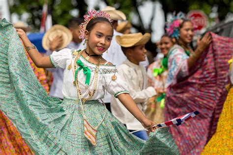 Costa Rican People Dancing