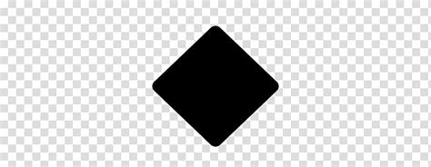 Black diamond shape transparent background PNG clipart | HiClipart