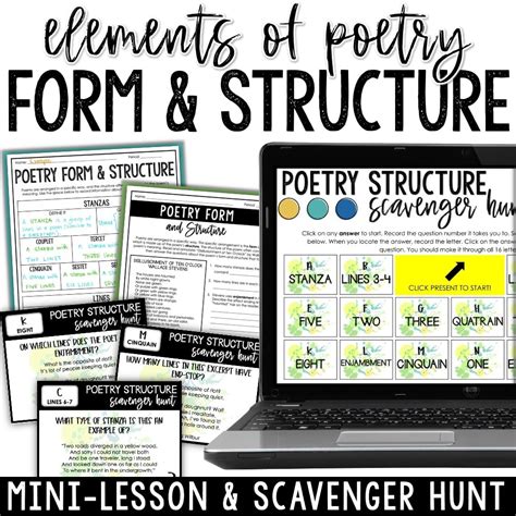 Image result for Poetry Structure
