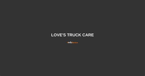 LOVE'S TRUCK CARE in Tuscola, IL ・ 4 Road Service