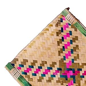 Prakriti Multicolor Bamboo Soop/Supa/Muram/Moram for Chhath Puja and ...