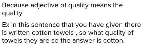The cotton towels were used to wife the kitchen sink adjective of ...