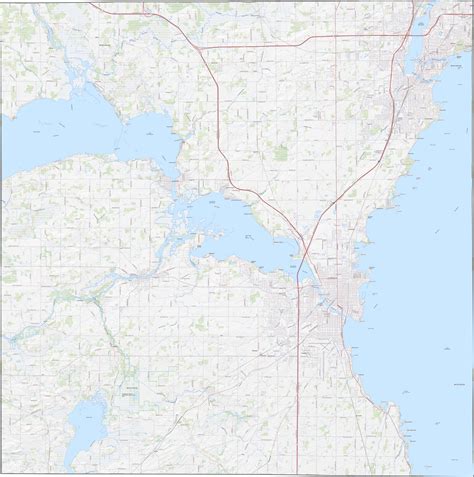 Winnebago County Map, Wisconsin - US County Maps