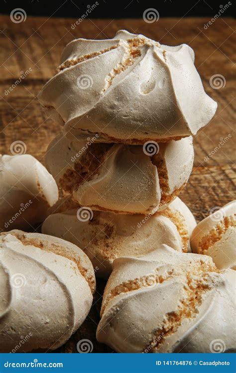 Suspiro or merengue candy stock photo. Image of meringue - 141764876