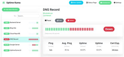 Uptime Kuma Connection String SQL 的图像结果