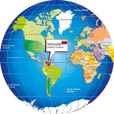 Where is Venezuela Located - BenjaminaresNash