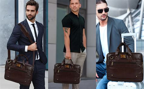 Trajectory 15.6 inch Vegan Leather Laptop Messenger Bag