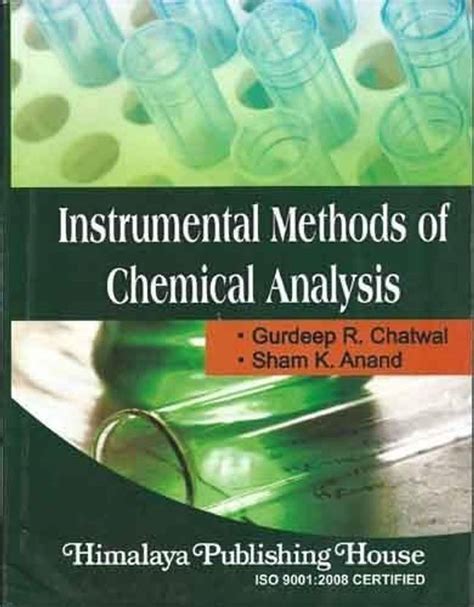Instrumental Methods Of Chemical Analysis 2018 Edition: Buy ...