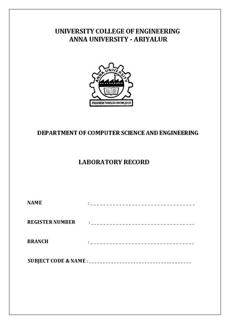 CCS341 Data Warehousing Lab Record for VI Semester B.E. 2024-2025 - Studocu