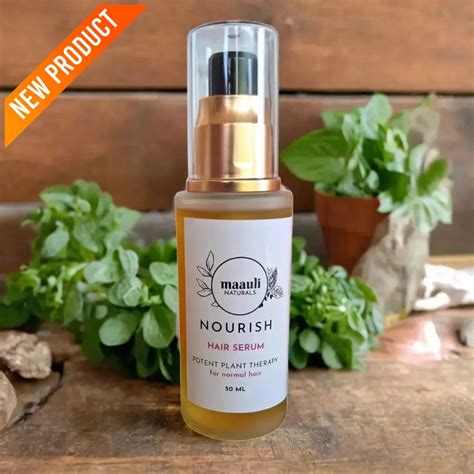Nourish Hair Serum (for Normal Hair) – Maauli Naturals