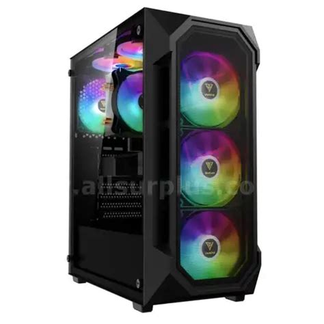 GAMDIAS ATX Mid Tower Gaming Computer PC Case Tempered | AllSurplus ...