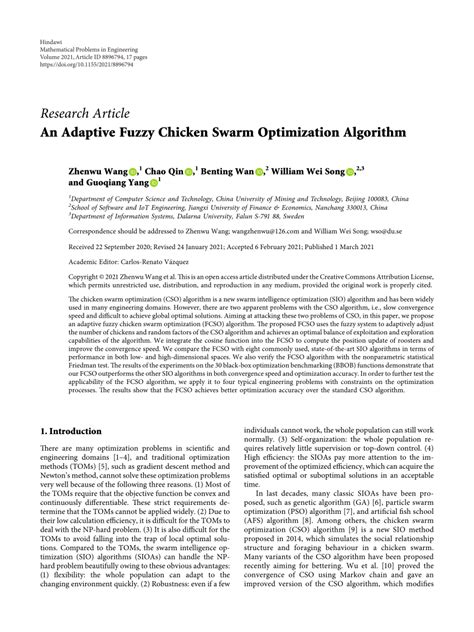 Image result for Chicken Swarm Optimization Algorithm