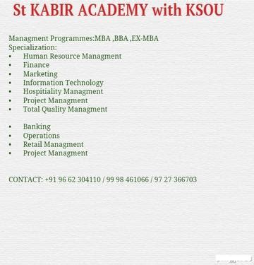 KSOU Study Center In Ahmadabad For All UG/PG Courses - Computer Course ...