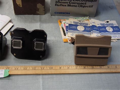 4 Vintage View Masters with Reels