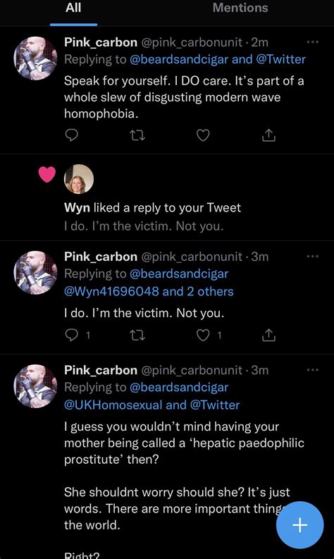 Chris on Twitter: "Imagine being so insecure that a word like f@g makes ...