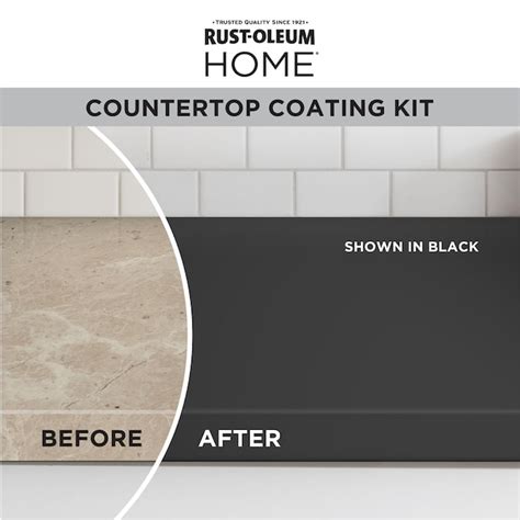Rust-Oleum Home Black Satin Countertop Refinishing Kit 38496301T at ...