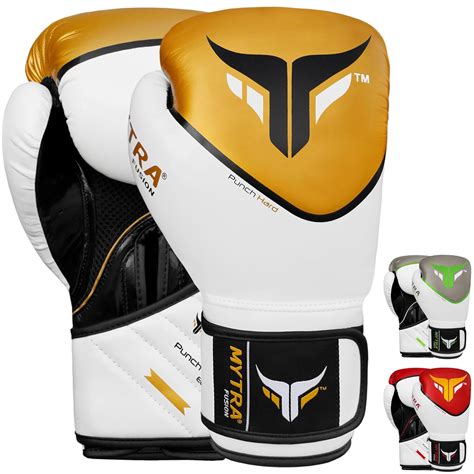 Buy Mytra Fusion Boxing Gloves MMA Muay Thai Gloves with Ventilated ...