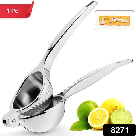 Premium Heavy-duty Stainless Steel Lemon Squeezer Press 1 Pc – Springkart