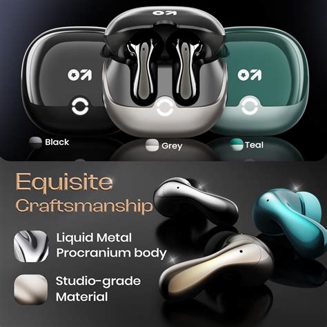 GOBOULT Klarity 1 in Ear TWS Earbuds with 80Hrs Playtime, Liquid Metal ...
