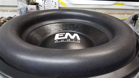 New Hand Built 1500 rms USA Subwoofers - EM Audio Subwoofers