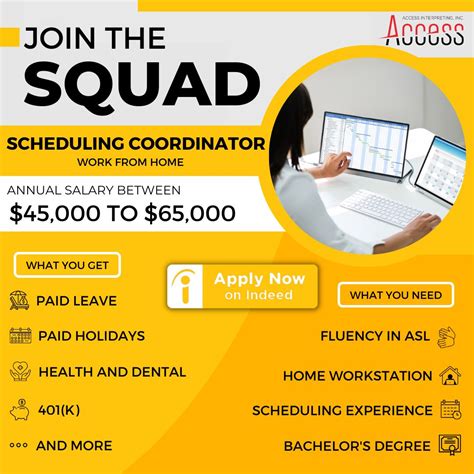 #nowhiring #schedulingcoordinator #remotejobs #accessibilitymatters # ...
