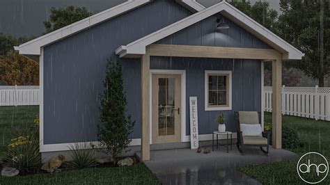 Modern Farmhouse Style ADU House Plan | Meadowlark