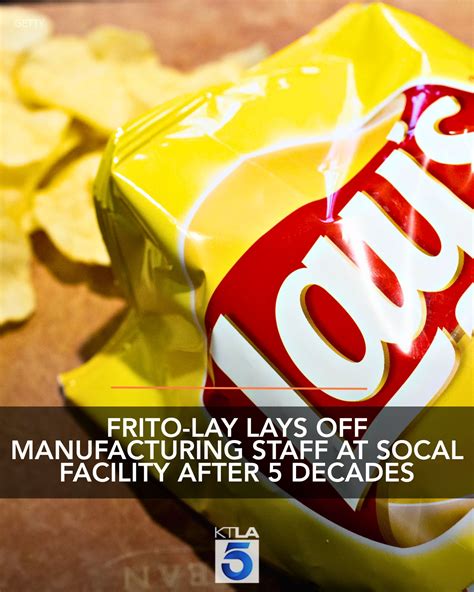 KTLA 5 News | A Frito-Lay manufacturing plant in Rancho Cucamonga has stopped production after ...