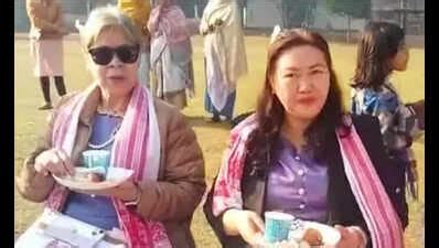 Myanmar delegates experience cultural bonds at Magh Bihu fest - Times ...