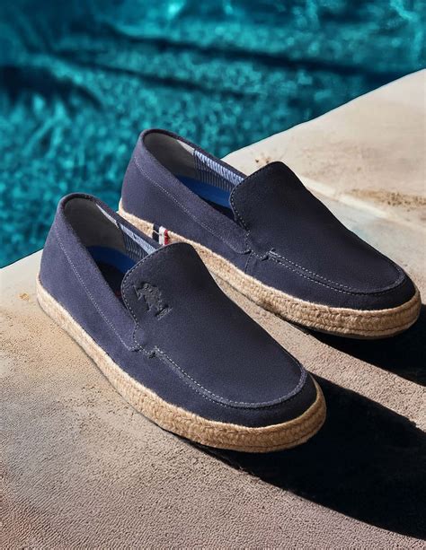 Buy Men Mens Oudi Suede Slip-On Shoes Blue|U.S. Polo Assn. India