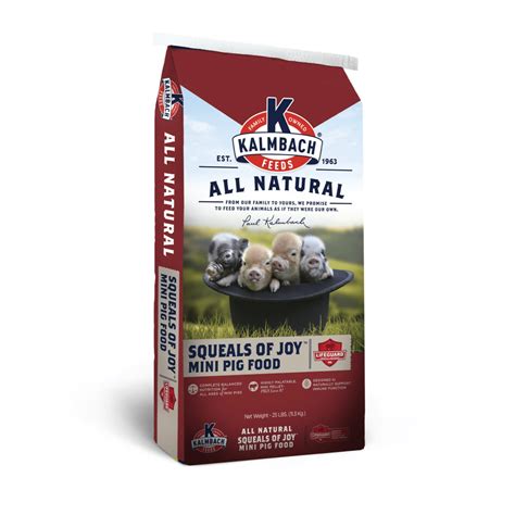 Kalmbach Squeals of Joy Mini Pig Pellets - Coker Feed Mill