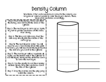 Density Column Worksheet 的图像结果
