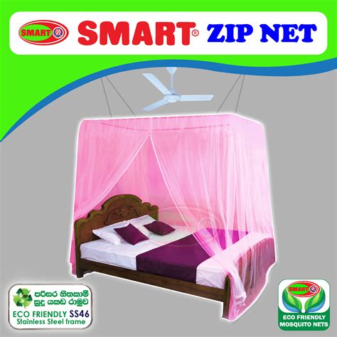 Smart Zip Mosquito Net King With SS46 frame 7’x 7′ (SMK77) – SmartLK ...