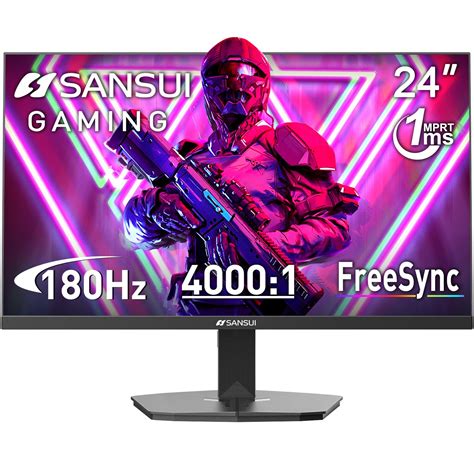 Sansui24 Inch Gaming Monitor 180hz 1ms Freesync Hdr 110 Srgb ...
