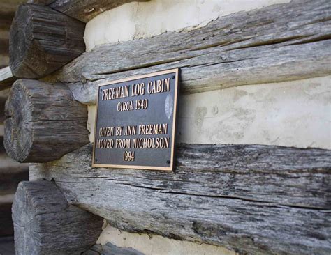 Freeman Log Cabin | hurricane-shoals