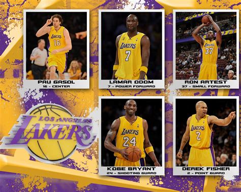 la lakers 2010 photo