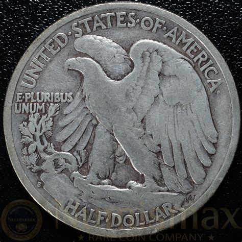 1937 San Francisco Walking Liberty Half Dollar - Numismax
