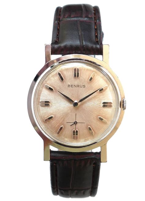 Benrus 17 Jewel Men's Vintage Watch with Amazing Original Dial - Farfo.com